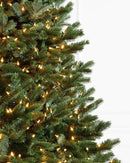 Árvore de Natal Verde Tradicional com Galhos Articulados, Suporte Metálico e Micro LEDs Embutidos